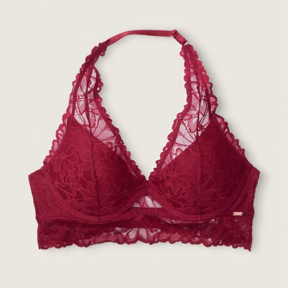 PINK Halter Bralette